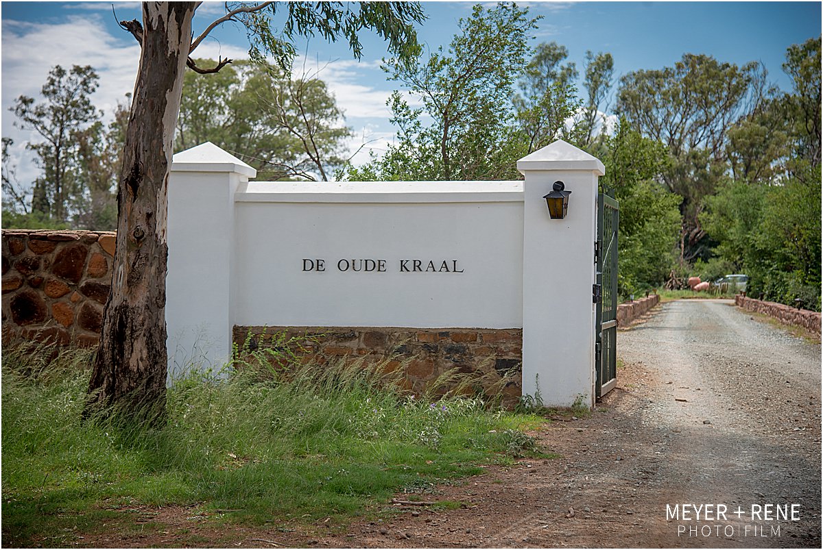 De Oude Kraal Bloemfontein Wedding Photographers